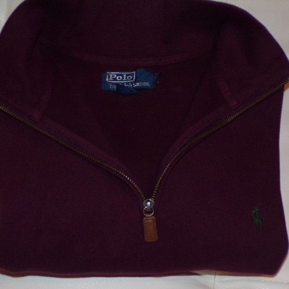 Polo Ralph Lauren Quarter Zip Sweater - XL - Picture 10 of 10